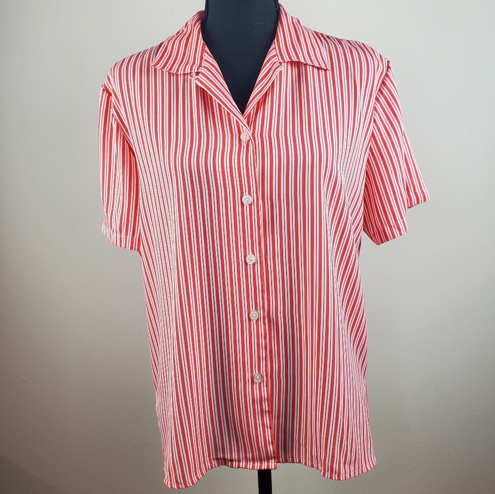 Women's Short Sleeve Button Down Shirt